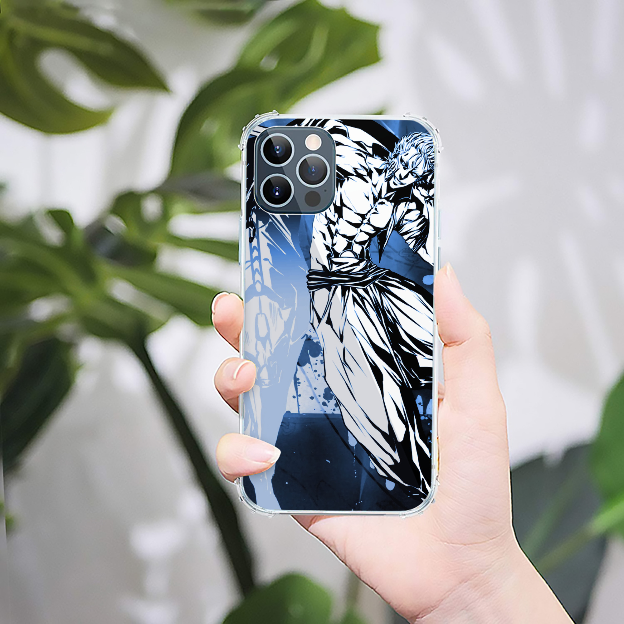 （画像用） ブリーチ BLEACH 【iPhone 12シリーズ対応】透明スマホケース（クリアソフトケース）